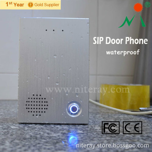 Commercial Wired Audio Doorbell for Gate Intercom System